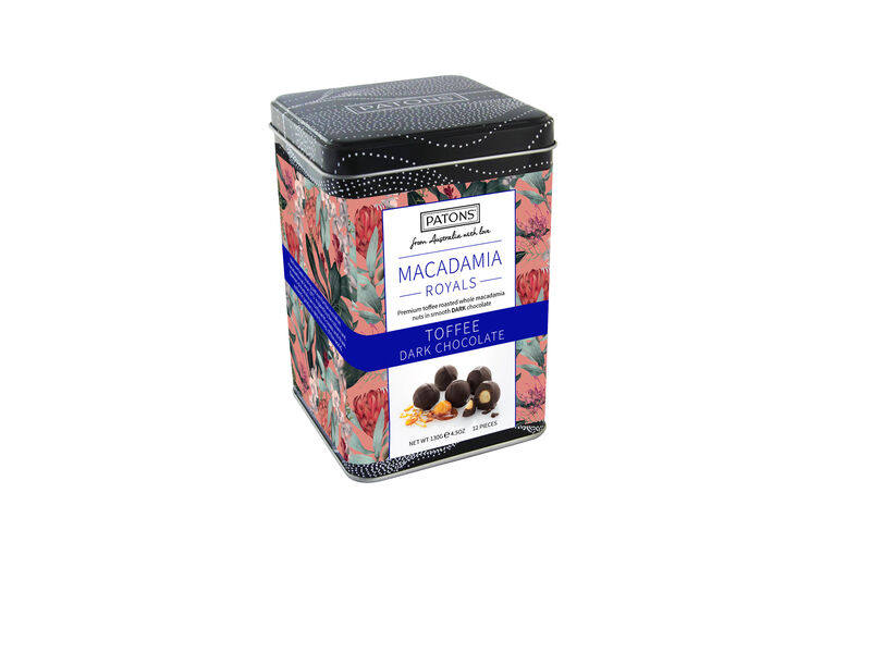 Dark Chocolate Macadamia Royals Gift Tin image number null