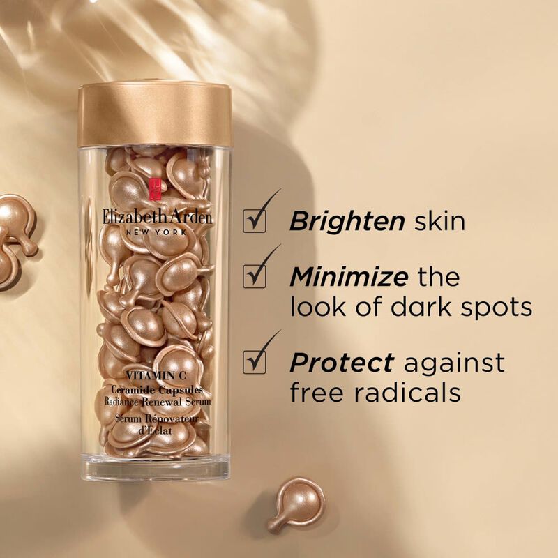 Vitamin C Ceramide 60 Capsules Radiance Renewal Serum image number null