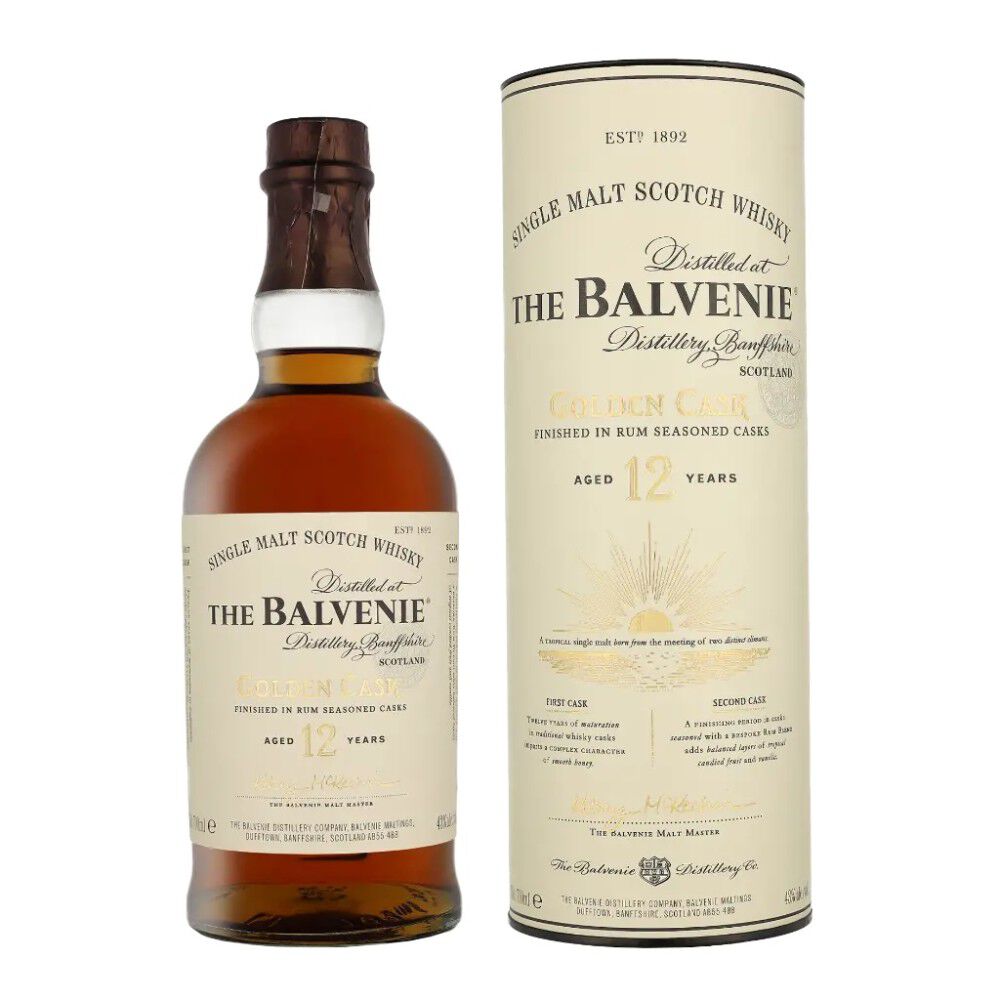 The Balvenie 12 Year Old Golden Cask Travel Exclusive 70cl | Perth