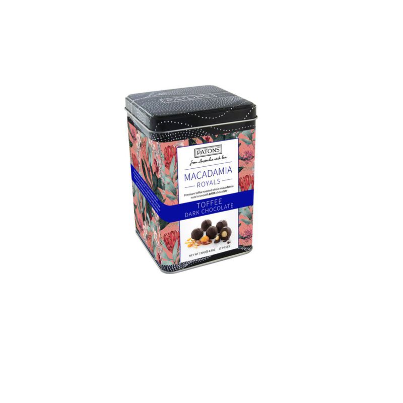Dark Chocolate Macadamia Royals Gift Tin image number null
