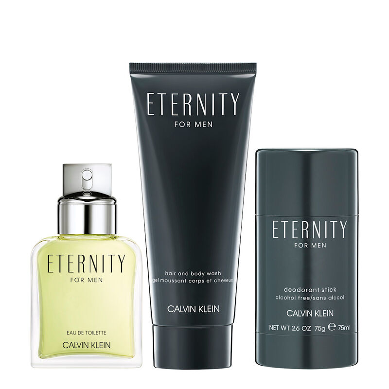Eternity Spring 25 & Shower Gel & Deodorant Stick Set image number null