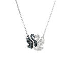 Swan White Pendant Necklace image number null