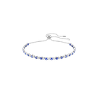 Matrix Bracelet Blue Sapphire Rhodium - SS Box image number null