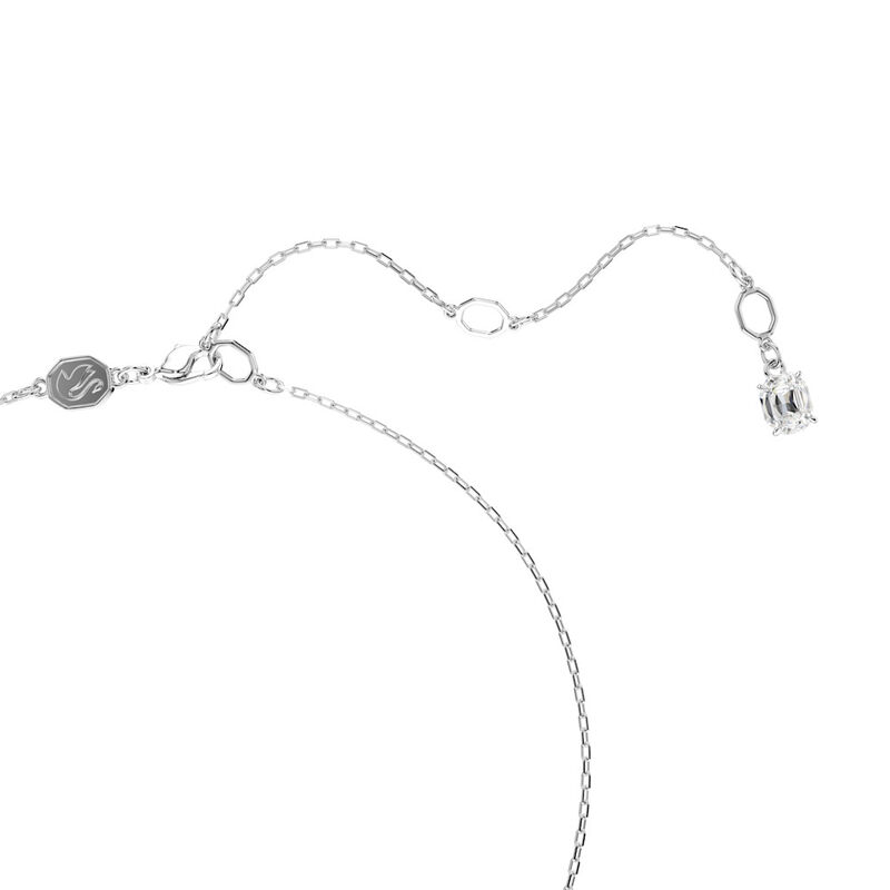 Swan White Pendant Necklace image number null
