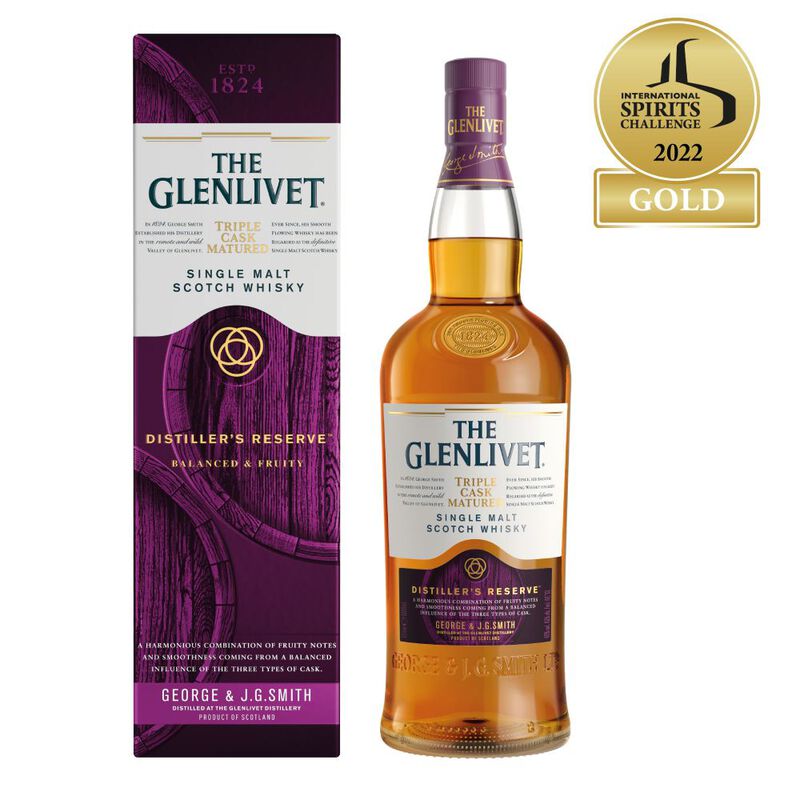 Triple Cask Matured Distiller's Reserve Single Malt Scotch Whisky Scotland TRX image number null