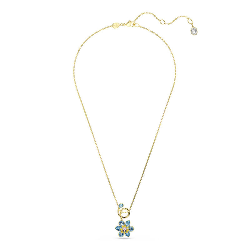 Idyllia Pendant Blue Multicolor Gold - SS Box image number null