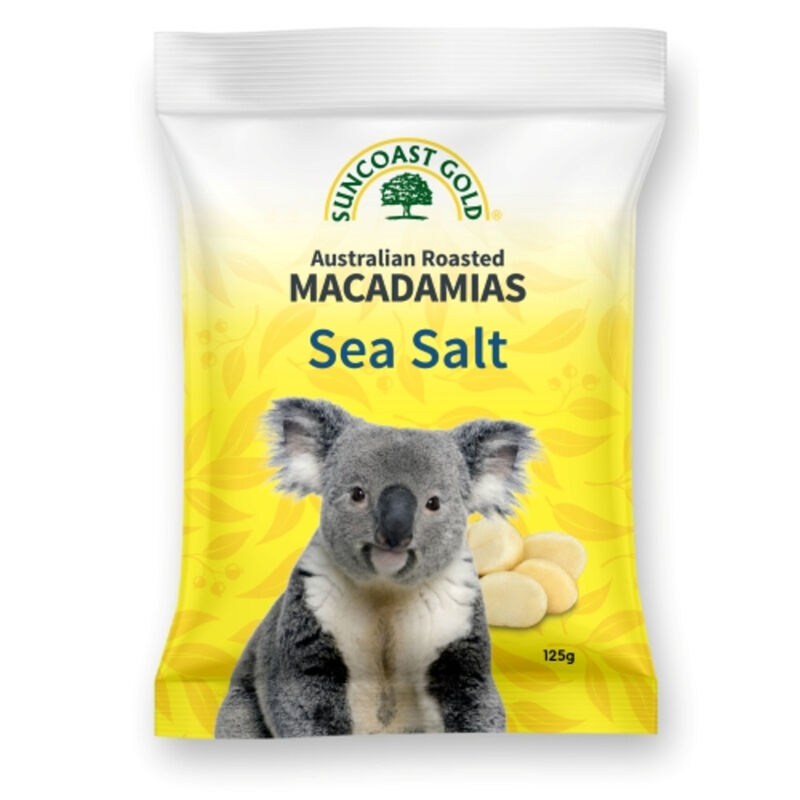 Australian Roasted Macadamias Sea Salt image number null