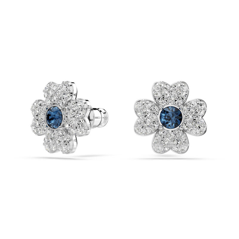 Symbolica Earrings Stud Clover Blue - SS Box image number null