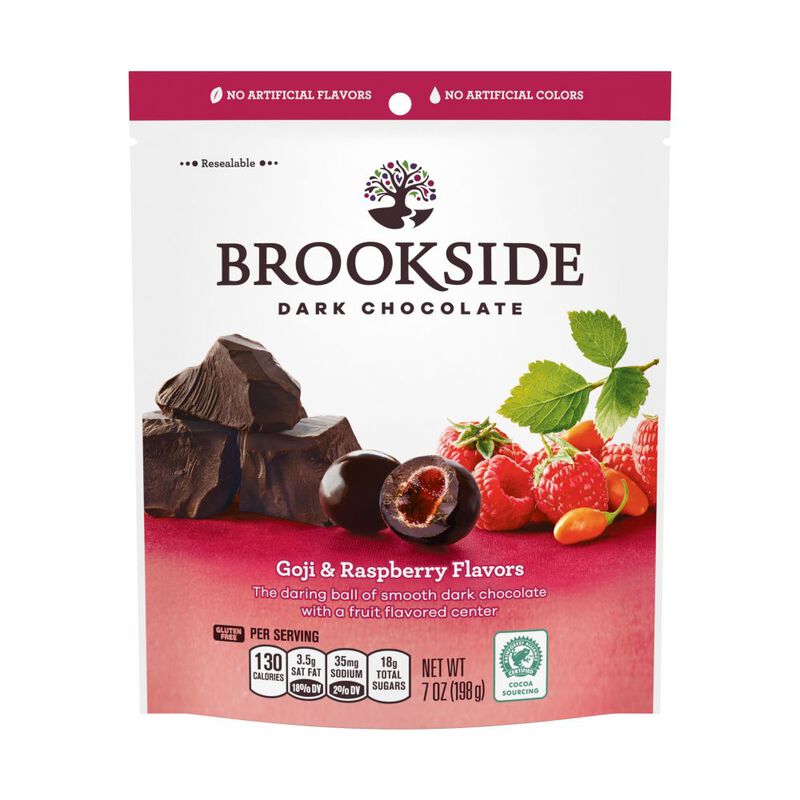 Dark Chocolate Goji and Raspberry Flavors Pouch image number null
