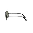 Sunglasses Aviator Black Green Crystal image number null