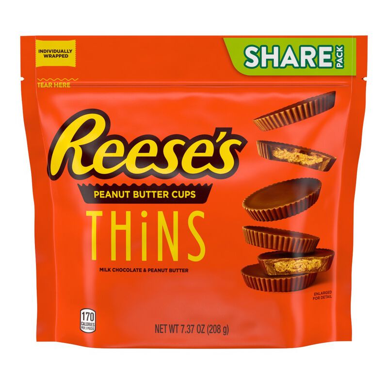 Milk Chocolate Peanut Butter Thins image number null