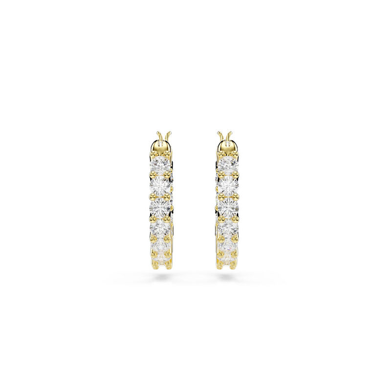 Matrix Earrings Mini Hoop Round - SS Box image number null