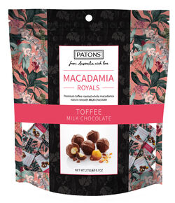 Milk Chocolate Macadamia Royals Bag