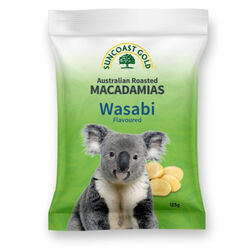 Australian Roasted Macadamias Wasabi