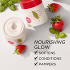 Green Tea Strawberry Basil Honey Drops Body Cream, 500ml image number null