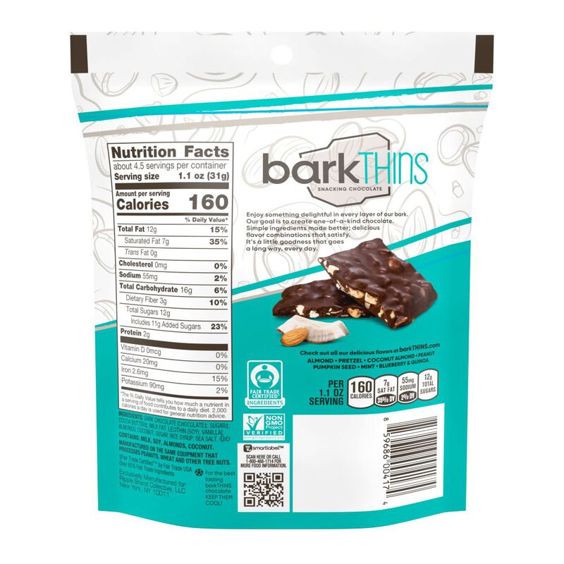 Dark Chocolate Coconut with Almonds Pouch image number null