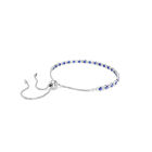 Matrix Bracelet Blue Sapphire Rhodium - SS Box image number null
