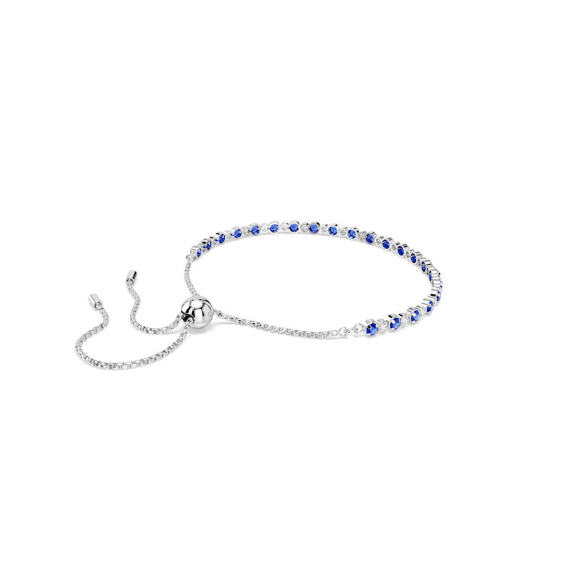 Matrix Bracelet Blue Sapphire Rhodium - SS Box image number null