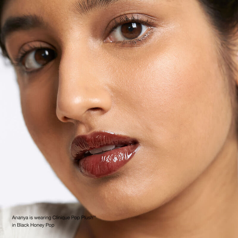 Clinique Pop Plush&trade Creamy Lip Gloss Black Honey Pop image number null