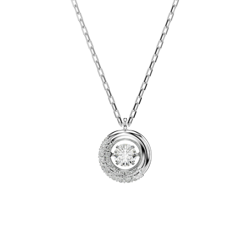 Dextera Pendant Crystal Rhodium Plated - SS Box image number null