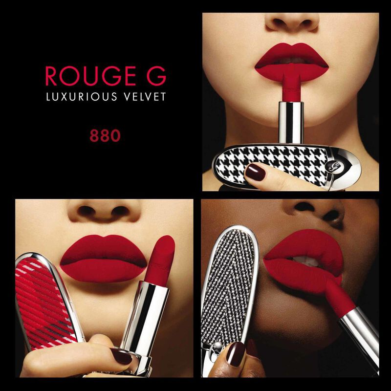 Rouge G Luxurious Velvet 16h Wear High-Pigmentation Velvet Matte Lipstick image number null