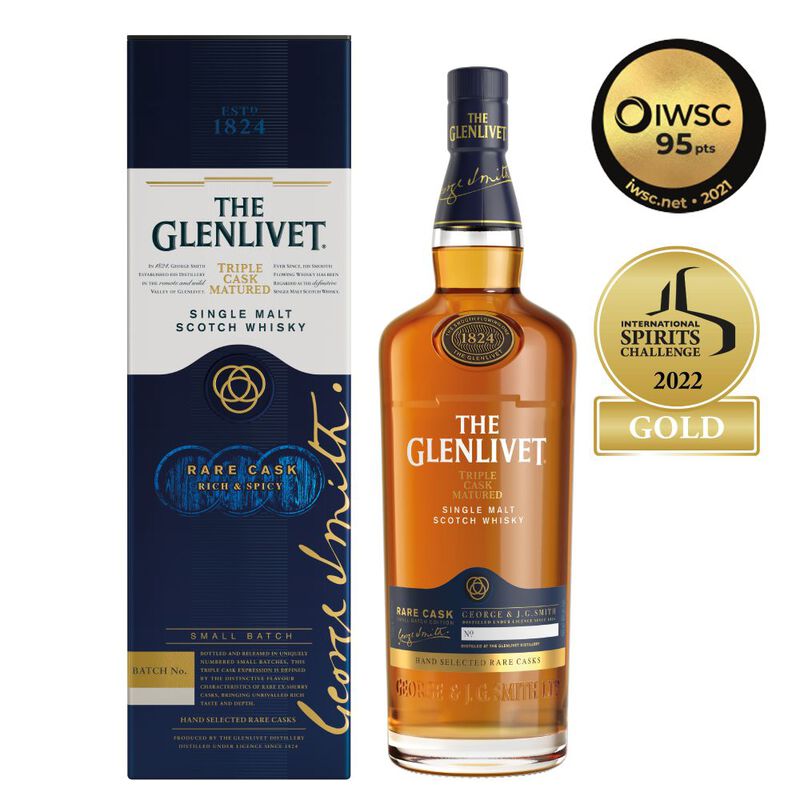 Triple Cask Matured Rare Cask Single Malt Scotch Whisky Scotland image number null