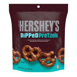 Milk Chocolate Dipped Pretzels