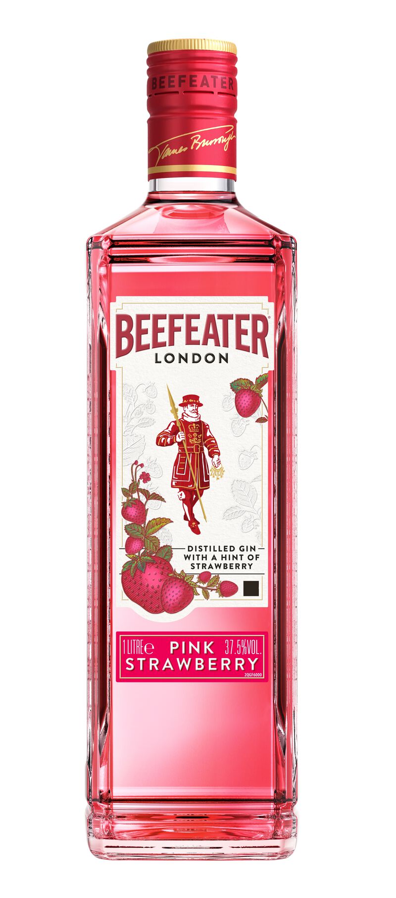 Pink Strawberry London Dry Gin image number null