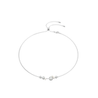 Constella Necklace Bar White Rhodium - SS Box image number null