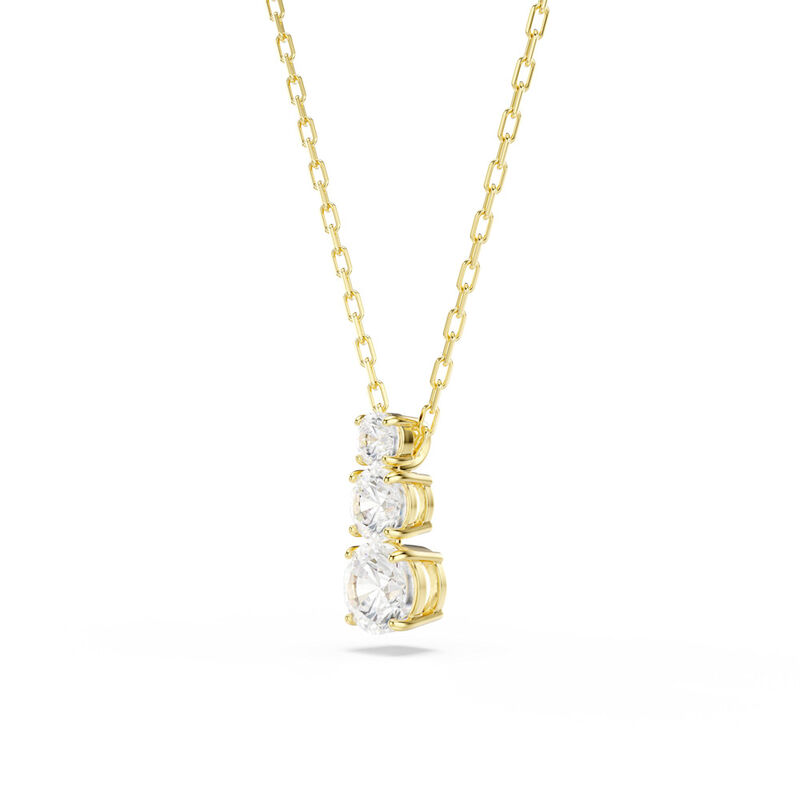 Stilla Pendant Trilogy Round White - SS Box image number null