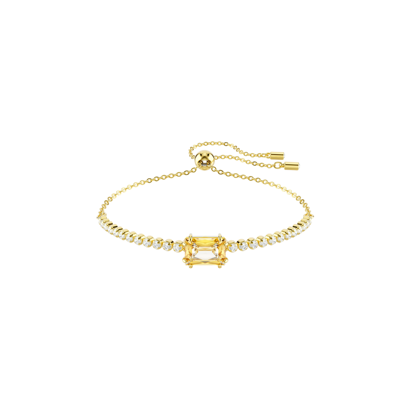 Matrix Tennis Bracelet Yellow Gold - SS Box image number null