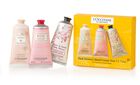 Pink Flowers Hand Cream Trio Set image number null