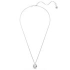 Dextera Pendant Crystal Rhodium Plated - SS Box image number null