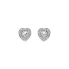 Ariana Grande White Crystal Earrings image number null
