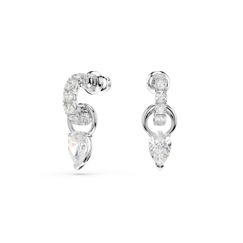 Mesmera Set White Rhodium Crystal - SS Box image number null