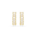 Matrix Heart Hoop Earrings image number null