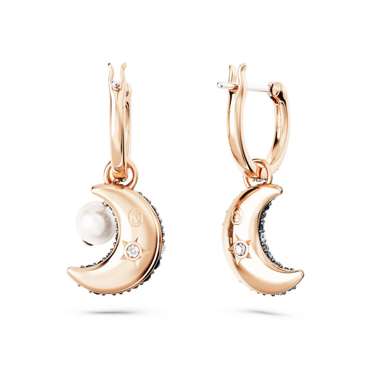 Luna Lady Earrings White Crystal image number null