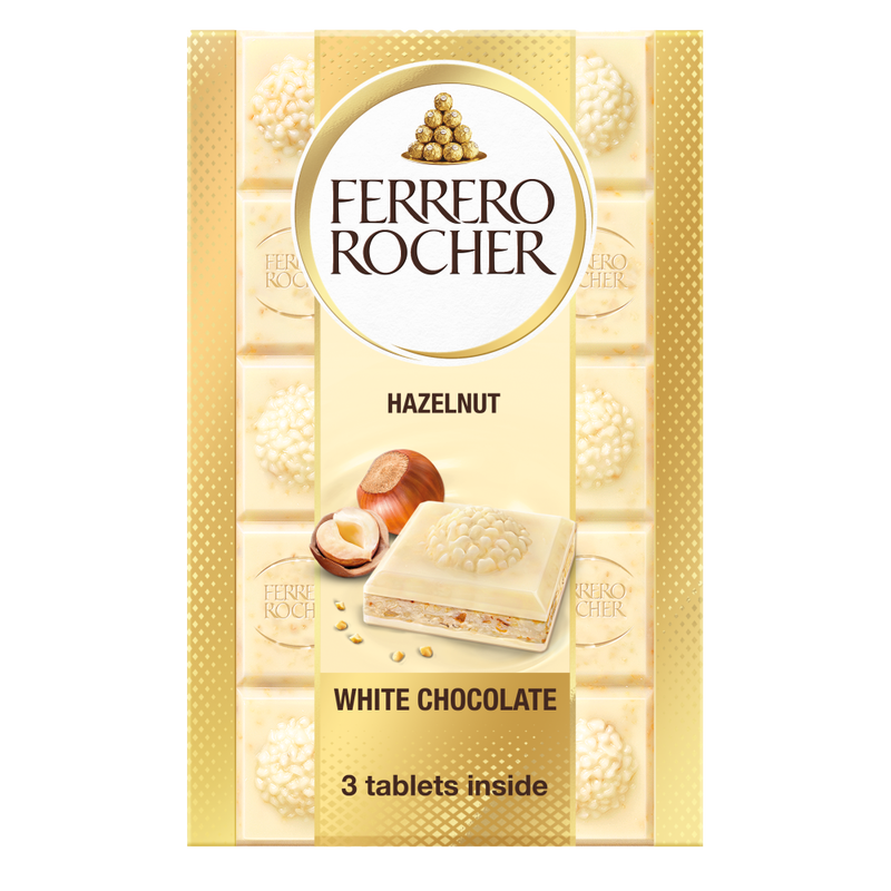 Rocher Tablets White Chocolate Flavour image number null