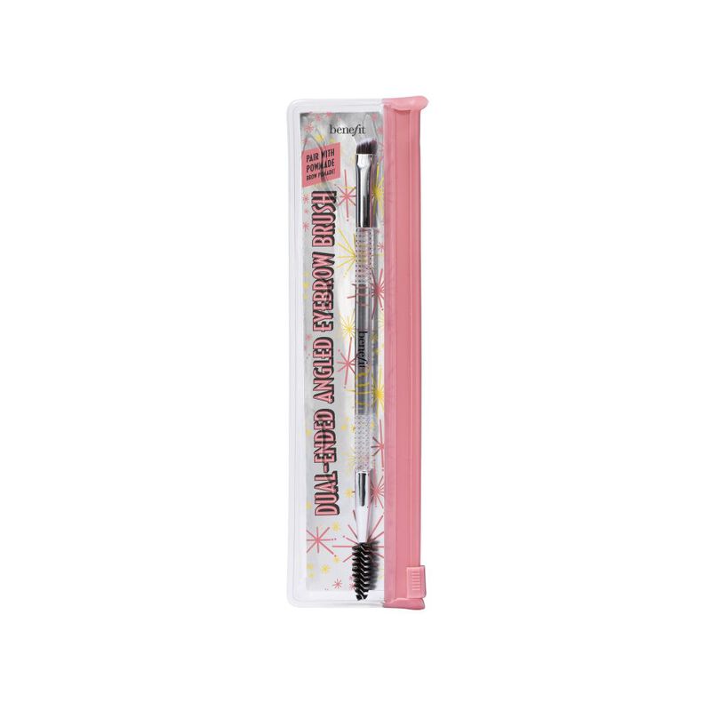 Dual Ended Angled Eyebrow Brush image number null
