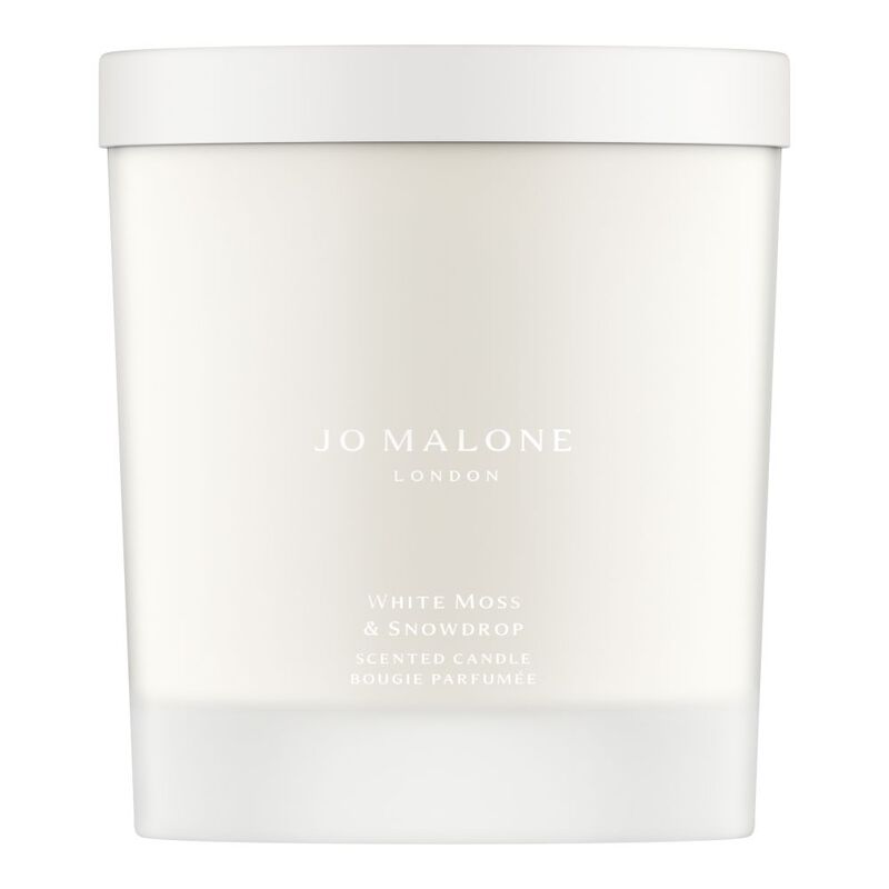 White Moss & Snowdrop Classic Candle image number null