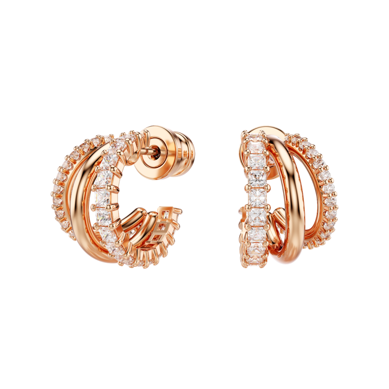Hyperbola Rose Gold Earrings image number null