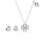 Symbolica Clover Blue Rhodium Set - SS Box image number null