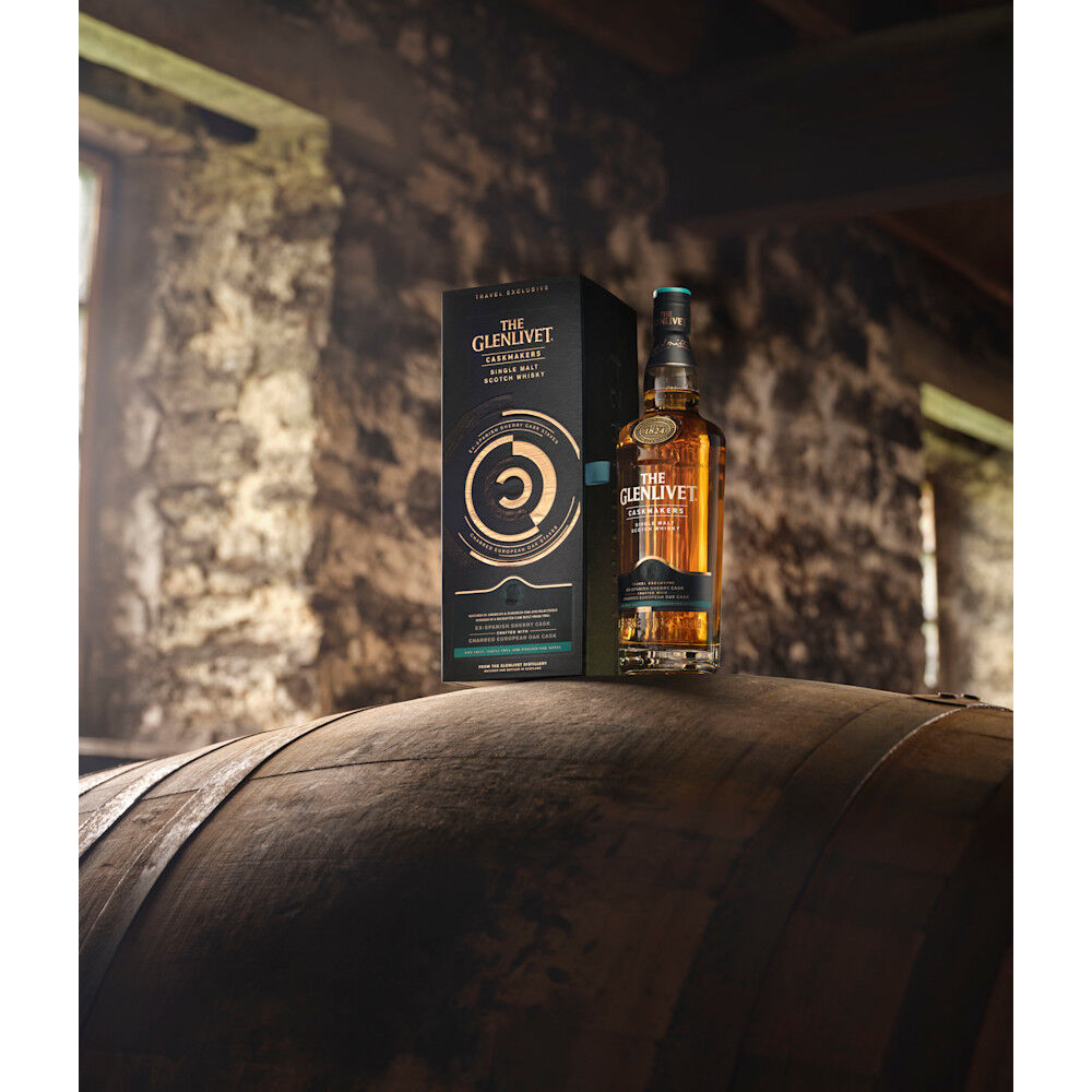 The Glenlivet Caskmakers Single Malt Scotch Whiskey Travel Retail