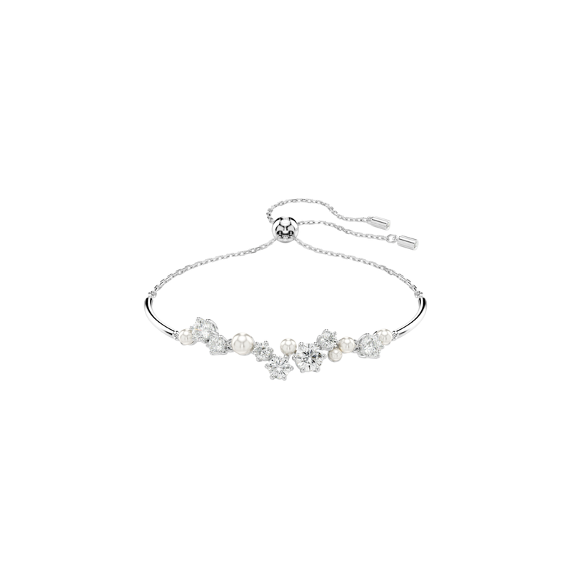 Constella Bracelet White Rhodium Crystal - SS Box image number null
