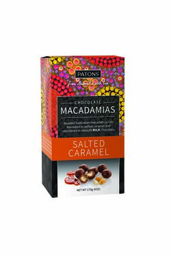 Artisan Milk Chocolate Salted Caramel Macadamia Gift Box