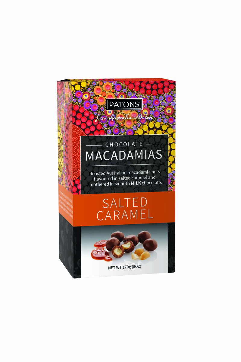 Artisan Milk Chocolate Salted Caramel Macadamia Gift Box image number null