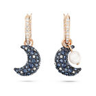Luna Lady Earrings White Crystal image number null