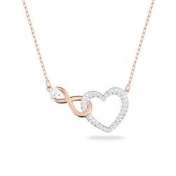 Swa Infinity Lady Necklace 2Tne Crystal