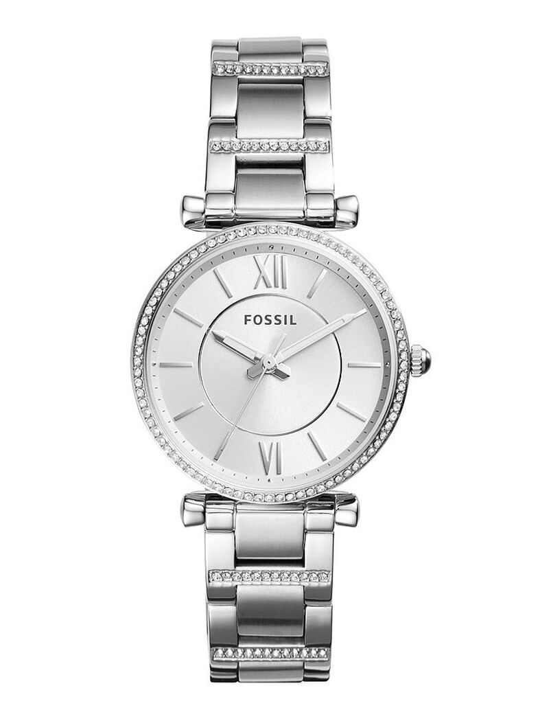 Woman Watch Carlie Silver Steel Bracelet Quartz image number null