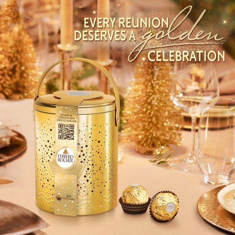 Rocher Iconic Gift Reusable Tin Box image number null